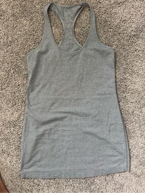Lululemon Blue/Gray Racerback Tank Top